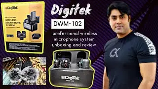 Digitek Professional Wireless Microphone for Phone & DSLR Camera | DWM-102  Better then Road Mic