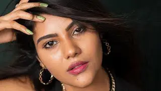 Nivisha k actor cute photos collection  Indian Tamil film actress beauty photos v143 collection
