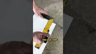 How to Cut PERFECT Pipe Holes in Tiles Every Time! 🎯 #TilingHack