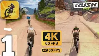 RUSH XTREME : HARD LEVEL | 4K 60FPS MOBILE GAMEPLAY  | NO COMMENTARY 