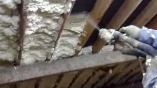 Attic Insulation - Open cell foam