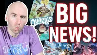 HUGE Board Game News: QUACKS, Ark Nova's Replacement, More Arcs, and Star Wars Hits A New Front!