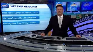 Video: Some sun Thursday with the chance of a pop-up shower
