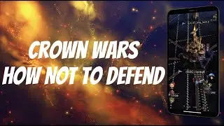 War and Order - Crown Wars Tip: How NOT to Defend!!!