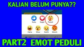 CARA MENDAPATKAN EMOT PEDULI DI FB|HOW TO GET CARE REACT ON FB