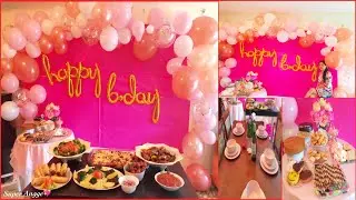 DIY Birthday Party Set up / Birthday Decoration Ideas / Balloon Arch / DIY Balloon Garland /Birthday
