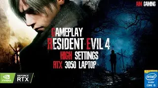 Resident Evil 4 Remake Gameplay RTX 3050 Laptop High Settings EMPRESS | IdeaPad Gaming 3 i5-11320H