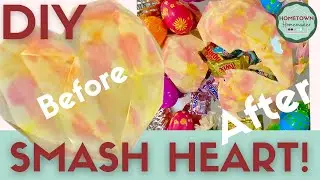 How To Make A Smashable Chocolate Heart! | Smash Heart 2021