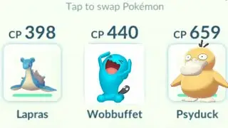 best Psyduck🤯 lapras best moveset pokemon go wobbuffet best moments pokemon go psyduck pokemon go