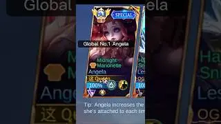 &ldquo;Support? No. Domination. Top 1 Global Angela.&rdquo; 👑⚡ #mobalegends5v5 #moba5v5english #moba5v5pippin