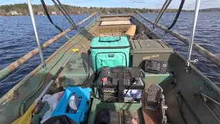 1436 g3 Jon boat 20 hp Yamaha 4 stroke outboard.
