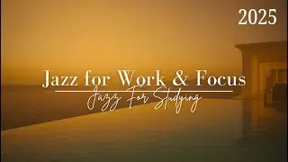🎧 Jazz For Studying - Warm Coffee Shop Jazz Playlist for Peaceful Study, Work and Relaxing Flow