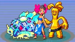 Pokemon Lucid Emerald - vs Ex-Elite Four Phoebe (Stella Island Challenge)