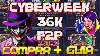 CYBERWEEK para un F2P, una gu&iacute;a y compras de locos 2024 🤑🤑🤑 | MCOC