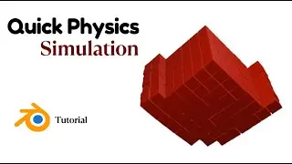 How to make Simple Gravity Simulation in Blender (Quick & Easy!) || Beginner Guide || Blender Basics