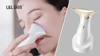 L&L SKIN MAMI Многофункциональное косметическое устройство для горячей и холодной воды | Обзор массажера для лица и шеи