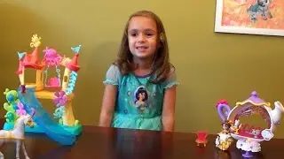 Disney Princess Belle Play Set: Belle Tea Party with Frozen Elsa, Olaf and Cinderella: Disney on Ice