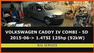 VW Caddy Mk4 1.4 TSI Big Service