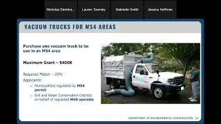 Lunch and Learn: Water Infrastructure Funding from the Department of Environmental Conservation