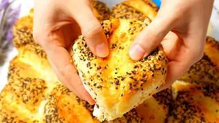 This Italian Bread Disappears FAST! Soft, Fluffy & Ready in 1 Hour 🍞