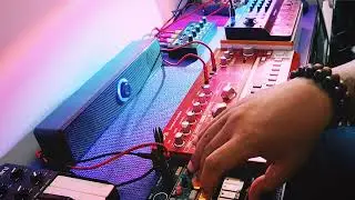 Behringer Pro Vs Mini & TD 3 & Korg Volca Beats Jam 3 #synth #jam #drone