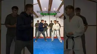 Taekwondo in a street fight&hellip;