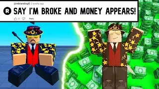 I scripted your FUNNY Roblox Ideas...