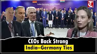 India&ndash;Germany CEOs Forum: Leaders Highlight Trade, Innovation & Global Partnership