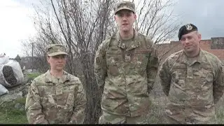 Air National Guard members help clean up Spokane through 'Trashtag Challenge'