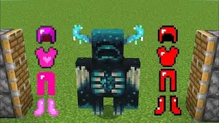 cursed diamond armor + warden + all ruby armor = ???