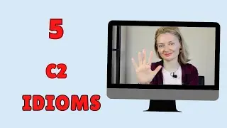 Let's learn 5 C2 idioms! 🌊