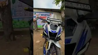 LED indicator Stealth Mirror For Bikes 😳 | #shorts #short #trending #r15
