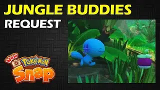 Jungle Buddies: Wooper & Bounsweet 4 Star Pose Request | New Pokemon Snap Guide & Walkthrough