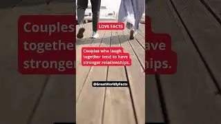 Couples who laugh together tend to have stronger relationships.