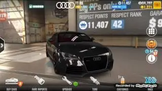 Csr2 tier 2 Audi TT RS.  how to perfect launch and shift