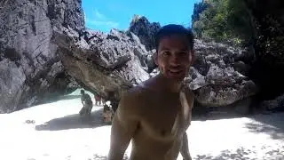 The REAL Secret Beach in El Nido, Philippines