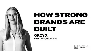 How GREYD Built a Brand with Clarity Before Scale ft. Sandra Kurze | E1