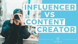 Content Creator vs Influencer | The REAL difference!
