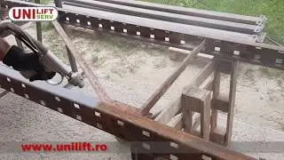 Demonstratie IBIX - Sablare cu nisip metal ruginit
