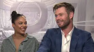 Tessa Thompson & Chris Hemsworth - MEN IN BLACK: INTERNATIONAL