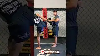 How to Catch Round Kick TO SWEEP #mma #shorts #shortsfeed #tutorial #ufc