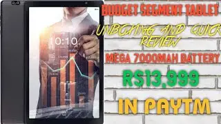 Under 15,000 Budget Segment  Tablet  Unboxing and Quick  Review | Tamil | Technical VR Thamilan |