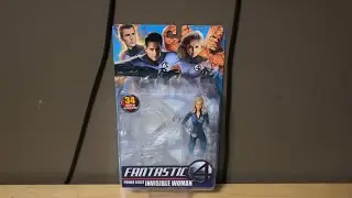 New Marvel Legends Fantastic Four 2005 Sue Storm Action Figure Review