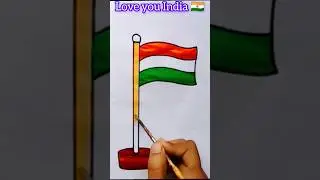 Salute India army 🇮🇳/India flag drawing#shorts#army#trending#india