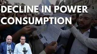 Decline in Power Consumption