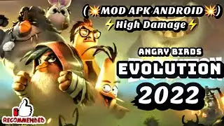 Angry Birds Evolution 2022 Mod Apk High Damage Free on Android Gameplay