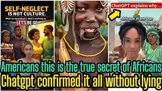 Ai Reveals Africans Dirty Secret To Black Americans 👉This Is Why Africans Always Do This To FBA'S