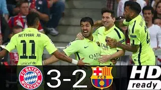 Bayern Munich vs Barcelona 3-2 Fox Sports (Relato Luis Omar Tapia) UCL 2015