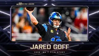 JARED GOFF: WEEK 7 FILM STUDY - IS THE JOHN MORTON PASS GAME LIMITING THE LIONS? #lions