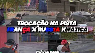 FRANÇA TROCOU COM RUSS1A E TATICA NA PISTA!!!